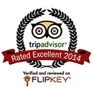 Tripadvisor - Rated Excellent 2013